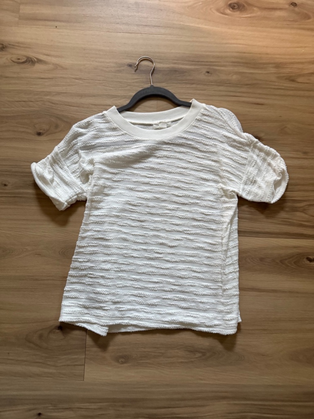 White Loft Top- Size XS